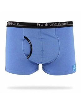 Frank and Beans Boxer Briefs 3 Packs Blue Mens Underwear