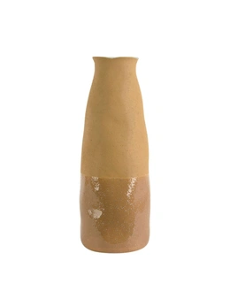 Tuba Ceramic Vase Large Ochre

L:19 W:19 H:50