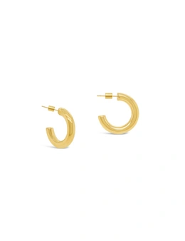By F&R Contemporary Small Hoop Earrings