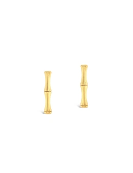 By F&R Contemporary Bamboo Cane Earrings