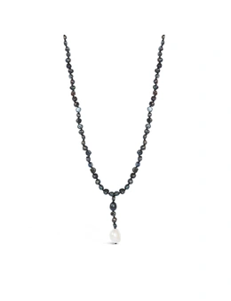 By F&R Horizon Freshwater Pearl Lariat Drop Necklace