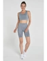 Jerf Womens Gela Grey Seamless Shaper Biker Shorts SPF50+ - L, hi-res