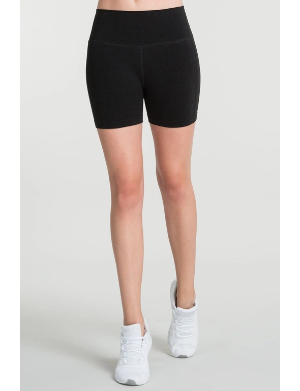 Jerf Womens Aruba Black Seamless Shorts, hi-res image number null