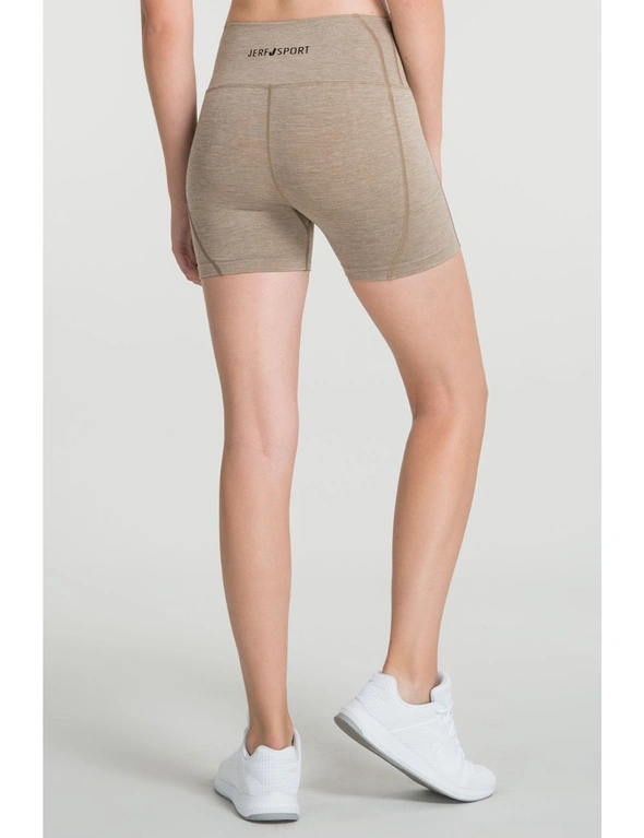 Jerf Womens Aruba Cream Seamless Shorts, hi-res image number null