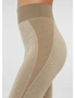 Jerf Womens Baft Cream Seamless Active Leggings, hi-res