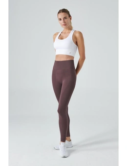Jerf Womens Gela Almond Brown Seamless Active leggings - L