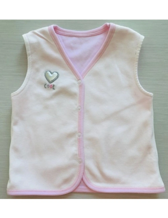 Idilbaby Girl Baby Cool Reversible Sleeveless Vest, hi-res image number null