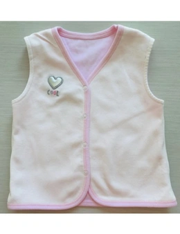 Idilbaby Girl Baby Cool Reversible Sleeveless Vest