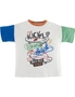 Mamino Boy Kickflip White Short Sleeves Printed Tee Shirt - 8 years, hi-res