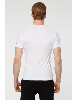 Jerf Mens Provo White Seamless Tee Shirt