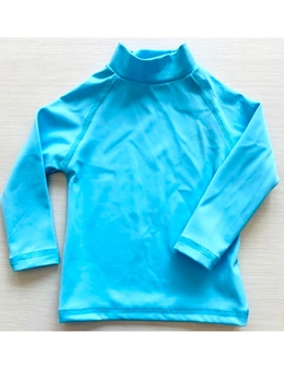 Aqua Perla Baby Kris Blue Rash vest SPF50+