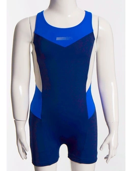 Aqua Perla Girl Racer Blue SPF50+ Racing Swimwear