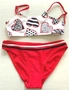 Aqua Perla Girl Sweet Heart Red SPF50+ Bikini, hi-res