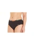 Aqua Perla Womens Louisa Black and Print Bikini Bottom Plus size Spf50+ - 50 (22 or 5XL), hi-res