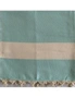 Aqua Perla Isparta Turkish Towel Mint Green White Peshtemal Cotton, hi-res