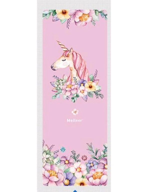 Unicorn Suede Yoga Mat Non-Slip Gym Mat Fitness Exercise Home Gym Pilates- Standard, hi-res image number null