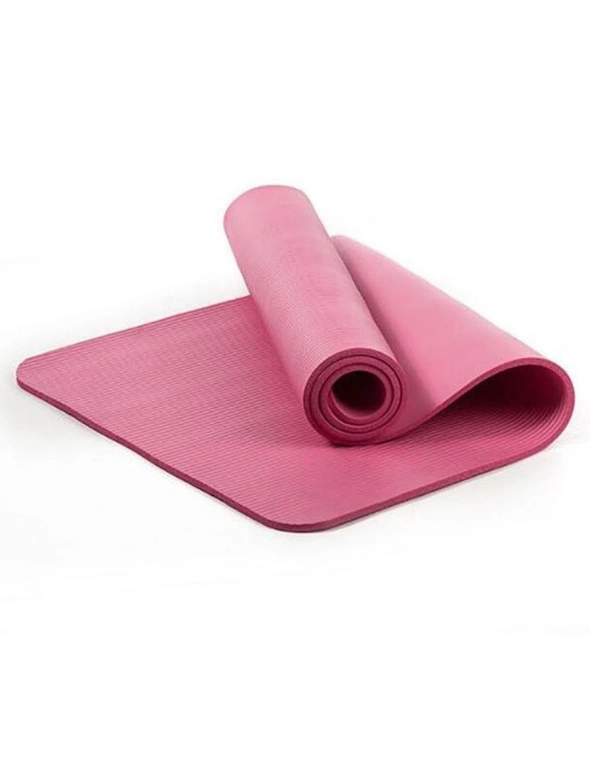 VAI21 non slip yoga mat in pastel pink