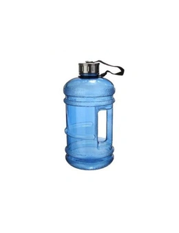 2 Litre Sports Water Bottle Home Gym Fitness Workout Bpa-Free Drink Bottle - Sky Blue