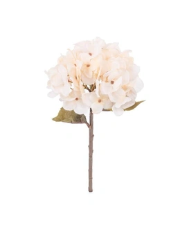 Hydrangea Indoor Artificial Flowers Home Decor- White