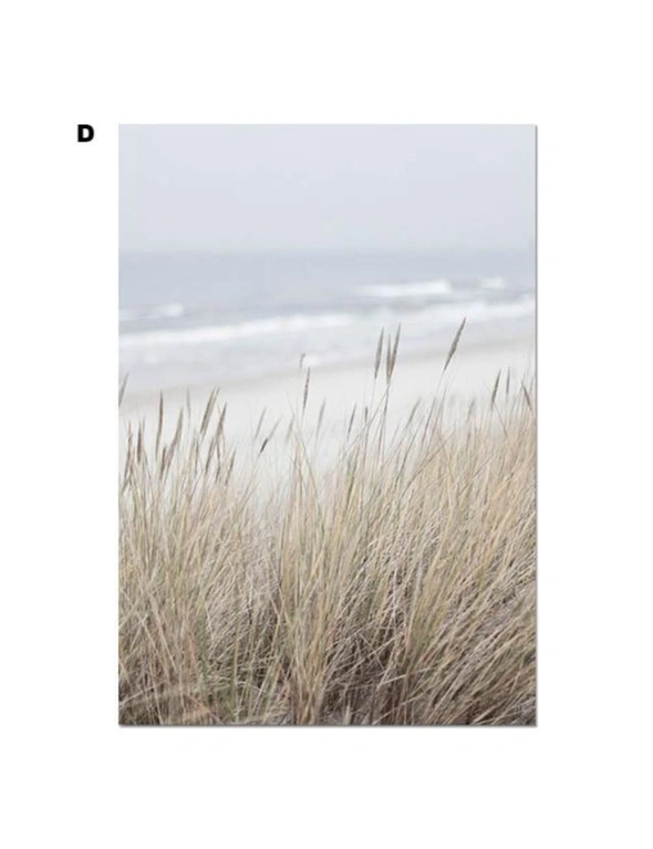 Roam Canvas Scandinavian Landscape Seagrass Wheat Prints- 20x25cm- Style D, hi-res image number null