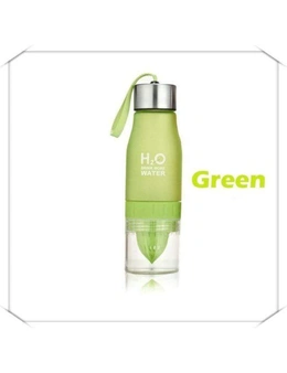 Infuser Water Bottle 650Ml Capacity Drinkbottle - Green