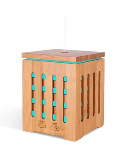 Bamboo Essential Oil Aromatherapy Diffuser Led Night Light- Standard