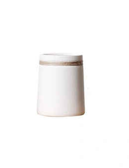 Boho Simple Coastal Ceramic Vases With Twine - Pacific Cove