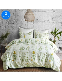3 pcs quilt cover bedding set- King- Style 2