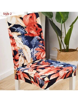 Chair & Sofa Covers Stretchable Chair Covers Soft Chair Covers Flower Pattern Chair Protective Cover - Two - Style 2
