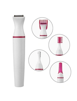 Electric Shavers 5Pcs Multifunctional Hair Removal Shaver- Skin