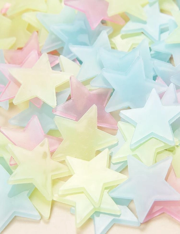 Glow In The Dark Stars - Blue, hi-res image number null