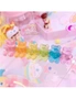 Gummy Bear Hair Clippies - Darker Rainbow, hi-res