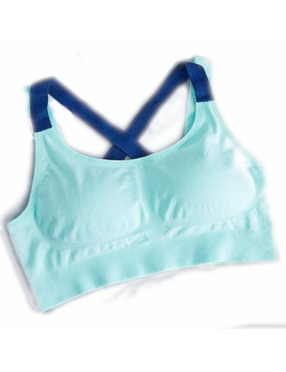Yoga Padded Sports Bra For Women | Running Fitness Crop Top, hi-res image number null