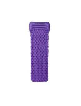 Purple Naturehike Outdoor Inflatable Sleeping Camping Mat Bag With Pillow - Purple