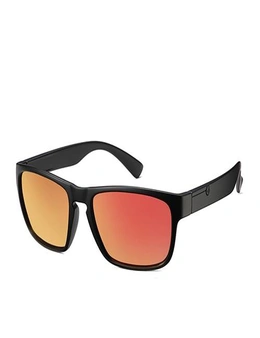 Matte Red Polarized Sunglasses For Men Eyewear Sun Protection