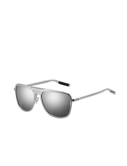 Polar King Aluminium Frame Silver Mirror Polarized Sunglasses For Men Eye Protection