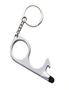 Multi-Purpose Touch Tool Hygienic No-Contact Keychain - Gold, hi-res