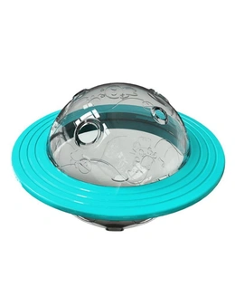 Ufo Flying Frisbee Feeder For Dogs Pet Toy - Yellow