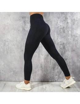 High Waist Yoga Pants Abdominal Control Exercise Women Running