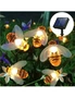 Strip Lights 30 Led Honey Bee Outdoor Solar Powered String Lights - Warm White, hi-res