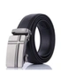 Belts Men's Leather Automatic Buckle Belt Fashion Adjustable Dress Belt, hi-res
