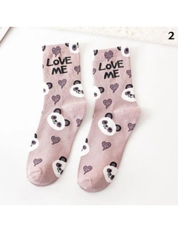 Cute Kawaii Animal Love Me Socks For Women - 1