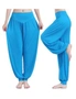 Solid Colour Cotton Soft Yoga Sports Dance Harem Pants For Women, hi-res