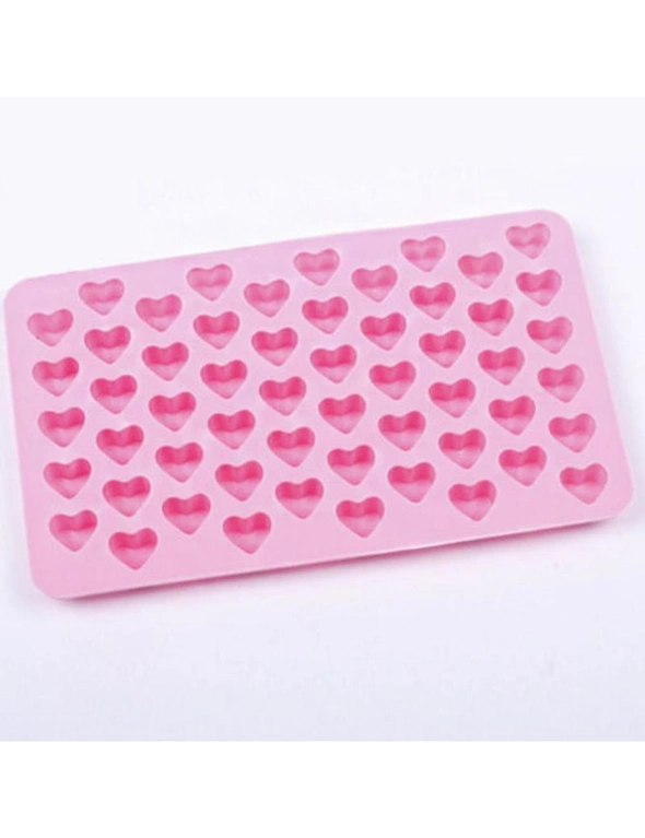 Mini Heart Shape Silicone Chocolate Mold Baking Tools Kitchen Gadgets - Hearts, hi-res image number null