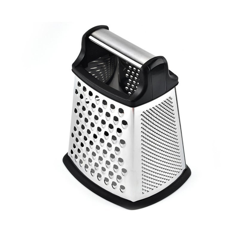 Rainspire Professional Box Grater, Cheese Grater for Kitchen Black