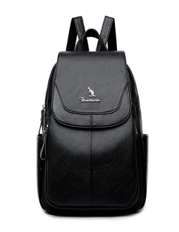 Luxury Backpack Women Designer Pu Leather Anti Theft Back Pack High Quaity Bagpack For School Teenagers Girls Large Bookbag