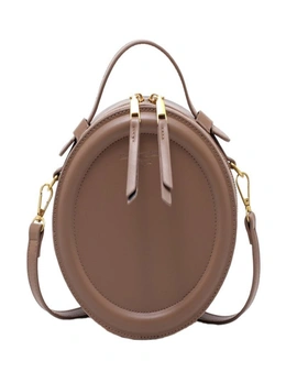 Crossbody Bag For Women Luxury Handbags Women Bags Designer Pu Leather Round Small Shoulder Bag Female Zip Purse