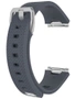 Herringbone Silicone Replacement Watch Strap For Fitbit Ionic- Jet Gray S, hi-res