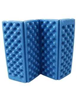 Foldable Folding Outdoor Seat Foam Eva Cushion Waterproof Chair Camping Pad- Crystal Blue