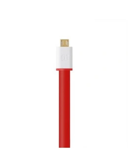 Original Oneplus Micro Usb Charging Cable- Lava Red